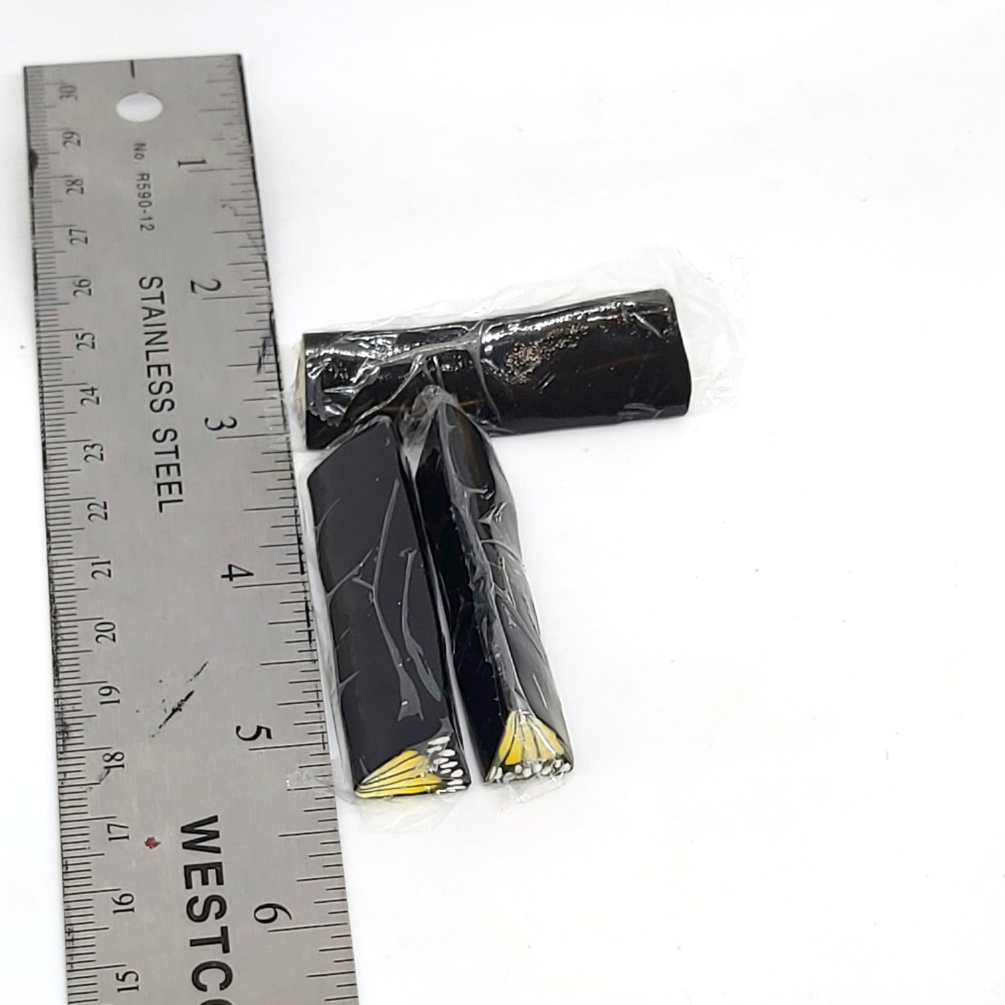 Yellow Butterfly Wing Cane