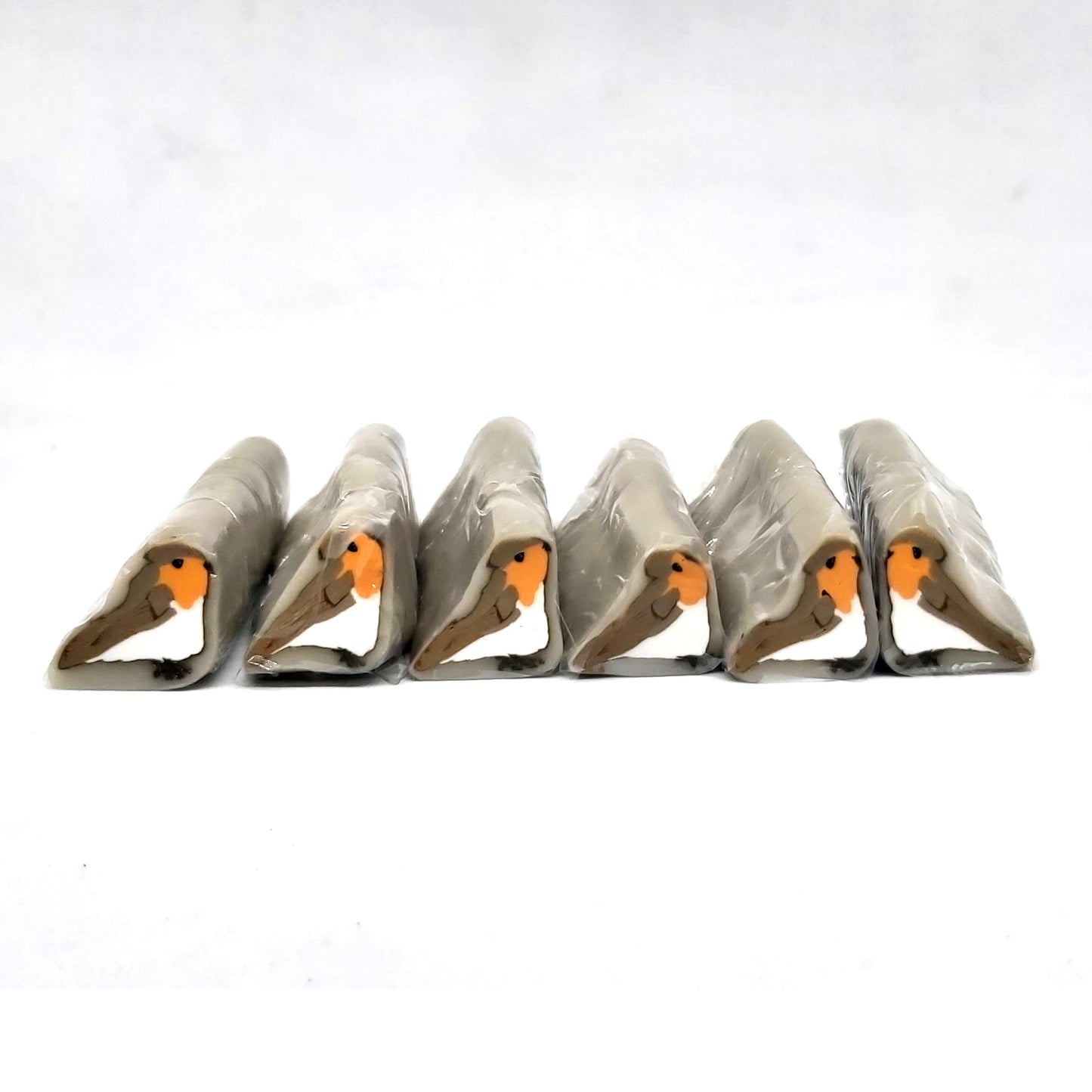 European Robin Bird Canes