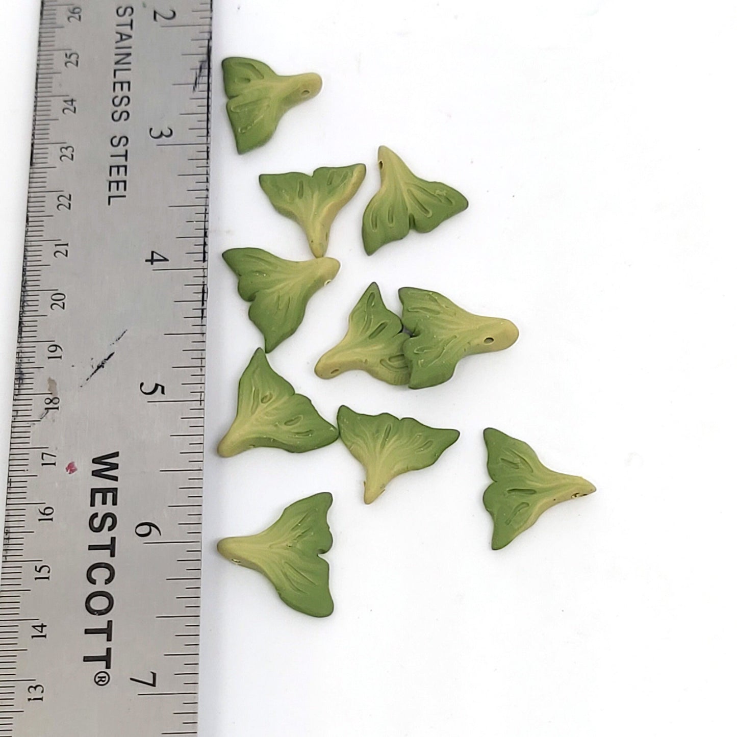 Ginkgo Leaf Beads