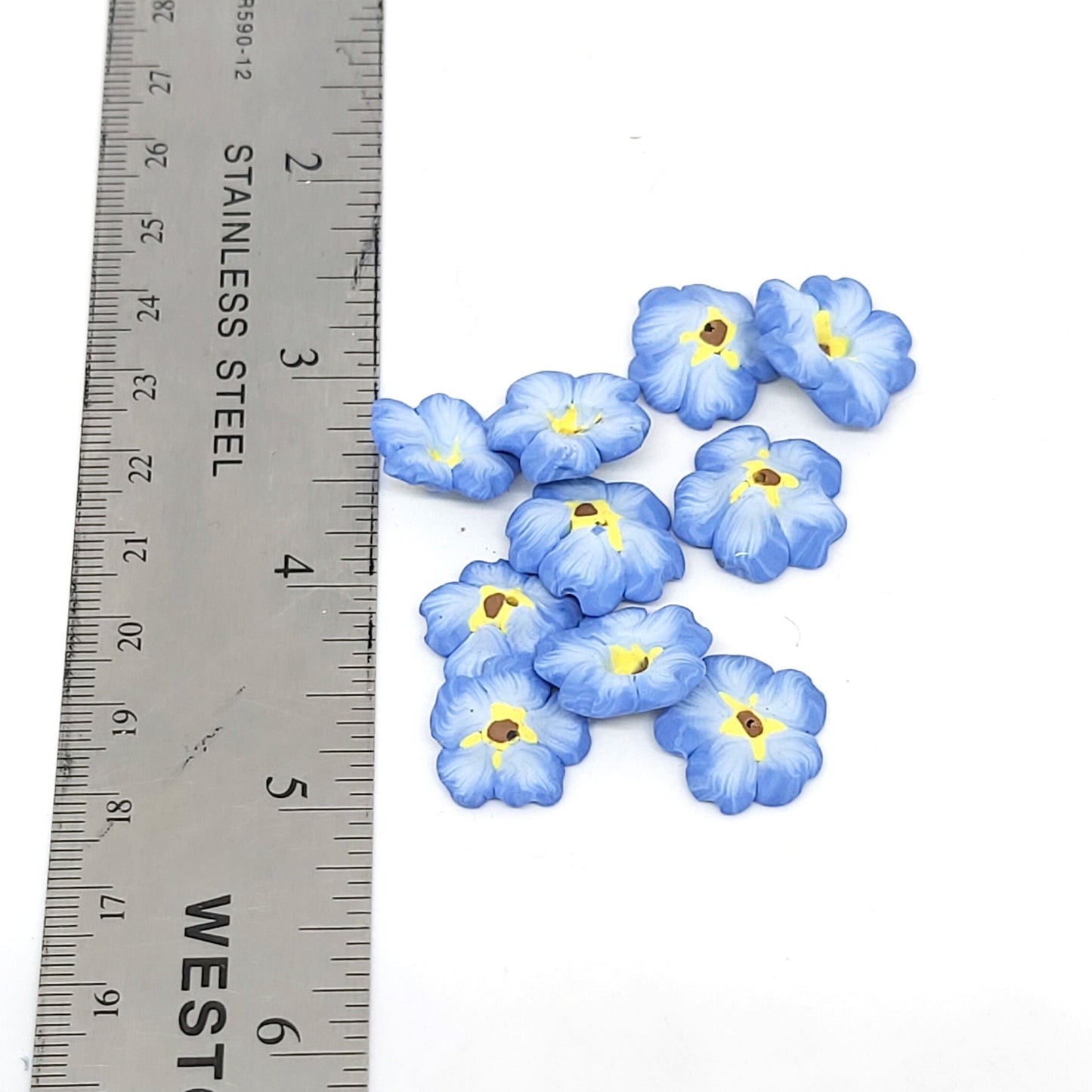 Forget-Me-Not Flower Beads