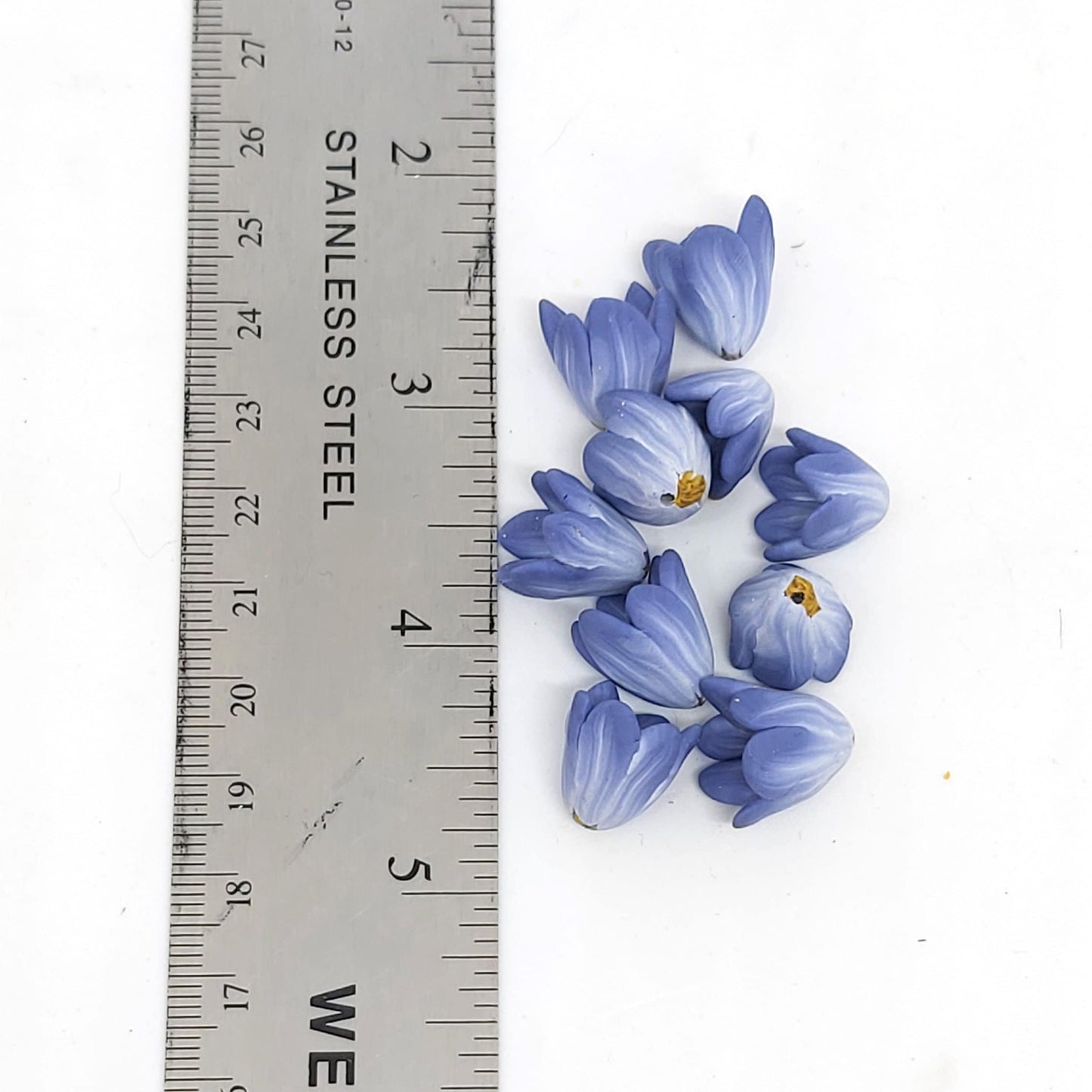 Crocus Flower Beads