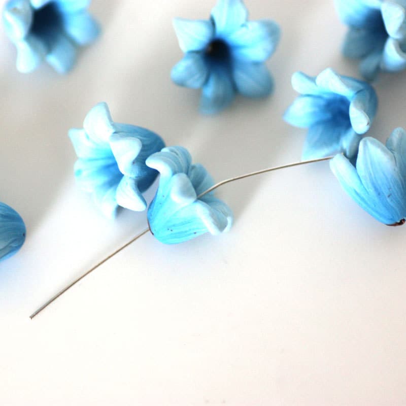 Bluebell Flower Beads