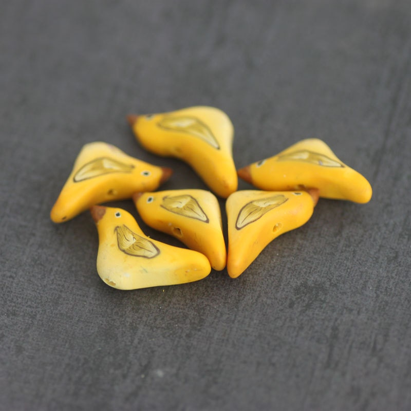 Canary Bird Beads