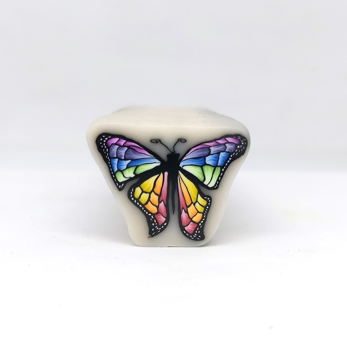 Rainbow Butterfly Cane